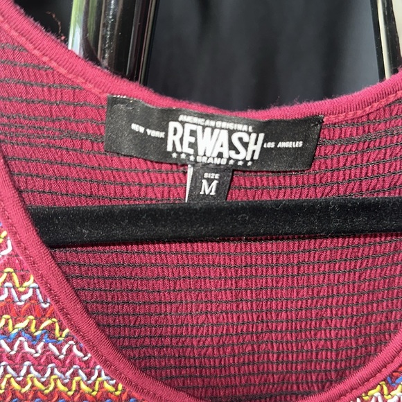 Rewash Ribbed Crop Tank - Picture 2 of 8